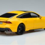 Audi RS7 C8 Sportback Amarelo Vossen Rims Edição Limitada Kengfai 1:18 VAKF 0335 Metal - image 3 of 8