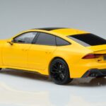 Audi RS7 C8 Sportback Amarelo Vossen Rims Edição Limitada Kengfai 1:18 VAKF 0335 Metal - image 7 of 8