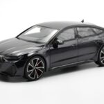 Audi RS7 C8 Sportback Mythos Preto Asia Edition GT Spirit 1:18 CLDC011 Resina
