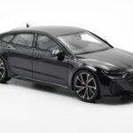 Audi RS7 C8 Sportback Mythos Preto Asia Edition GT Spirit 1:18 CLDC011 Resina - image 4 of 6