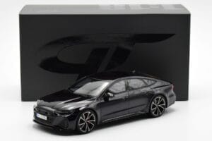 Audi RS7 C8 Sportback Mythos Preto Asia Edition GT Spirit 1:18 CLDC011 Resina - imagem 6 de 6