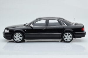 Audi S8 D2 Preto Otto 1:18 OT082 Resina - imagem 3 de 6