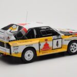 Audi Sport Quattro S1 E2 #4 S. Blomqvist / B. Cederberg Rally 1000 Lakes 1985 IXO 1:18 18RMC161A - image 2 of 6