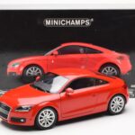 Audi TT 8J Vermelho Metálico Minichamps 1:18 - image 8 of 8