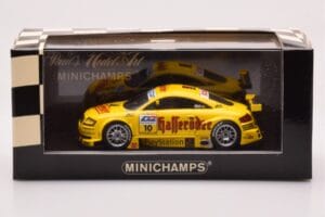 Audi TT-R Hasseroder #10 Abt Audi TT Cup 2000 Minichamps 1:43 430001810 Metal - imagem 4 de 4