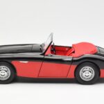 Austin-Healey 3000 Mk I Spider Preto Vermelho Kyosho 1:18 08141KR - image 4 of 8