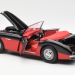 Austin-Healey 3000 Mk I Spider Preto Vermelho Kyosho 1:18 08141KR - image 5 of 8