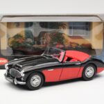 Austin-Healey 3000 Mk I Spider Preto Vermelho Kyosho 1:18 08141KR - image 8 of 8