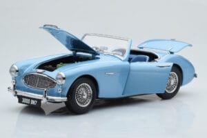 Austin-Healey 3000 Mk1 BN7 Azul Kyosho 1:18 08149HBL Metal - imagem 2 de 8