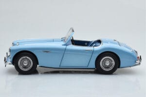 Austin-Healey 3000 Mk1 BN7 Azul Kyosho 1:18 08149HBL Metal - imagem 5 de 8