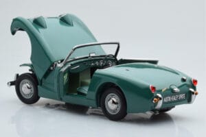 Austin-Healey Sprite Verde Kyosho 1:18 08953LG Metal - imagem 3 de 8