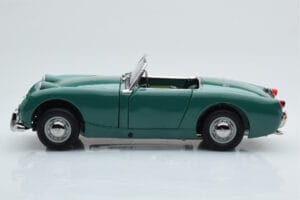 Austin-Healey Sprite Verde Kyosho 1:18 08953LG Metal - imagem 5 de 8