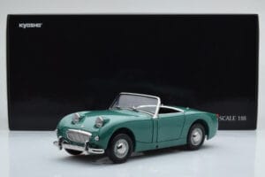 Austin-Healey Sprite Verde Kyosho 1:18 08953LG Metal - imagem 8 de 8