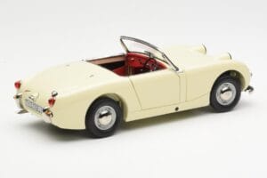 Austin-Healey Sprite Mk I Open Old English Branco Kyosho 1:18 08953EW Metal - imagem 3 de 8