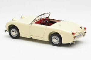 Austin-Healey Sprite Mk I Open Old English Branco Kyosho 1:18 08953EW Metal - imagem 7 de 8