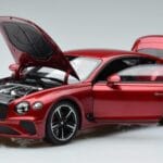 Bentley Continental GT Candy Vermelho Norev 1:18 182788 Metal - image 2 of 7