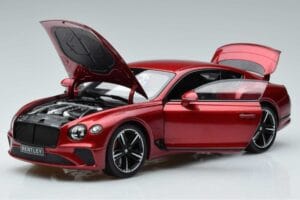 Bentley Continental GT Candy Vermelho Norev 1:18 182788 Metal - imagem 2 de 7