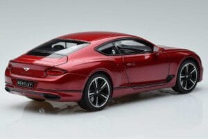 Bentley Continental GT Candy Vermelho Norev 1:18 182788 Metal - imagem 3 de 7