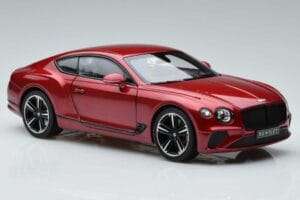 Bentley Continental GT Candy Vermelho Norev 1:18 182788 Metal - imagem 5 de 7