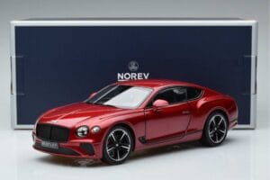 Bentley Continental GT Candy Vermelho Norev 1:18 182788 Metal - imagem 7 de 7