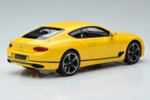 Bentley Continental GT Monaco Amarelo Norev 1:18 182786 Metal - imagem 3 de 7