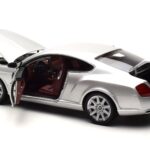 Bentley Continental GT Prata Minichamps 1:18 - image 5 of 8