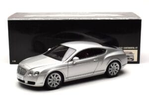 Bentley Continental GT Prata Minichamps 1:18 100139021 Metal - imagem 8 de 8