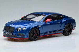 Bentley Continental GT Speed Black Edition Azul GT Spirit 1:18 KJ006 Resina