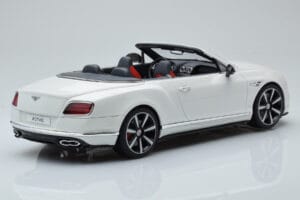 Bentley Continental GTC V8 S Branco GT Spirit 1:18 ZM046 Resina - imagem 2 de 6