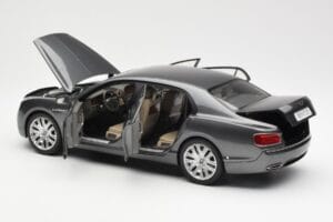 Bentley Flying Spur W12 Granite Cinzento Kyosho 1:18 08891GN Metal - imagem 5 de 8
