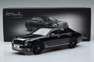Bentley Mulsanne W.O. Edition By Mulliner Preto Almost Real 1:18 830508 Metal - imagem 11 de 11
