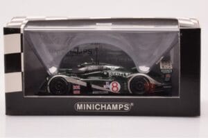 Bentley Speed 8 #8 J. Herbert / D. Brabham / M. Blundell Sebring 12 Hours 2003 Minichamps 1:43 400031398 Metal - imagem 4 de 4