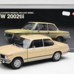 BMW 2002 Ti E10 Sahara Bege Kyosho 1:18 08541BG - image 8 of 8