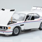 BMW 3.0 CSL E9 Branco Dealer Edition Minichamps 1:18 - image 2 of 7