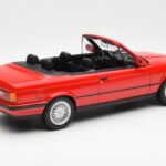 BMW 318i E30 Cabriolet Vermelho Norev 1:18 183210 - image 2 of 6