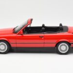 BMW 318i E30 Cabriolet Vermelho Norev 1:18 183210 - image 3 of 6