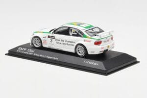 BMW 320si E90 BMW Team Germany #3 A. Farfus WTCC Curitiba Heat Winner 2007 Minichamps 1:43 400072603 Metal - imagem 3 de 4