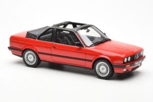 BMW 325i E30 Baur Vermelho Metallic Otto 1:18 OT767 Resina - imagem 4 de 6