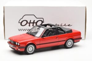 BMW 325i E30 Baur Vermelho Metallic Otto 1:18 OT767 Resina - imagem 6 de 6
