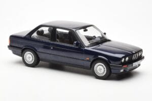 BMW 325i E30 Azul Metálico Norev 1:18 183201 Metal - imagem 4 de 6