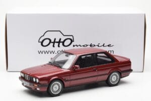 BMW 325i E30 Bordeaux Metallic Otto 1:18 OT102 Resina - imagem 6 de 6