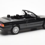 BMW 325i E30 Cabriolet Preto Metálico Norev 1:18 - image 2 of 6