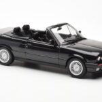 BMW 325i E30 Cabriolet Preto Metálico Norev 1:18 - image 4 of 6