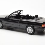 BMW 325i E30 Cabriolet Preto Metálico Norev 1:18 - image 5 of 6