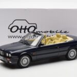 BMW 325i E30 Cabriolet Azul Otto 1:18 - image 6 of 6