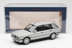BMW 325i E30 Touring Prata Norev 1:18 183216 Metal - imagem 6 de 6