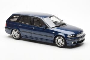 BMW 330i E46 Touring Azul Otto 1:18 OT251 Resina - imagem 4 de 6