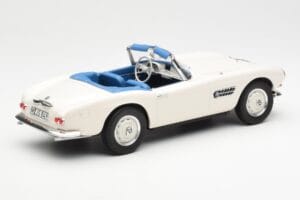 BMW 507 Roadster Branco Norev 1:18 183232 Metal - imagem 2 de 6