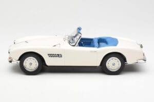 BMW 507 Roadster Branco Norev 1:18 183232 Metal - imagem 3 de 6