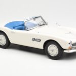 BMW 507 Roadster Branco Norev 1:18 183232 - image 4 of 6